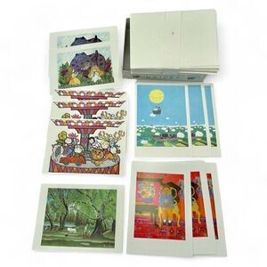 Vintage UNICEF Children’s Art Greeting Cards in Box